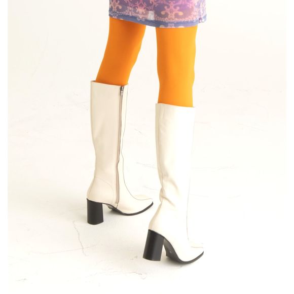 Vintage inspired genuine leather knee high boots Size 7.5-8 for Petite - Picture 7 of 10